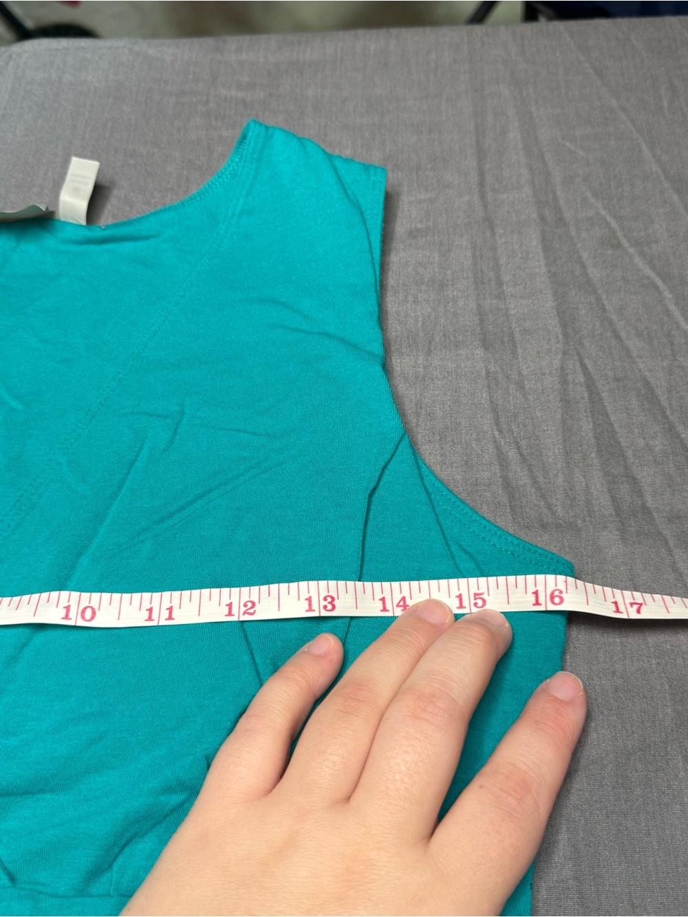 Athleta Teal Sleeveless Wrap-Style Mini Dress - Picture 4 of 6